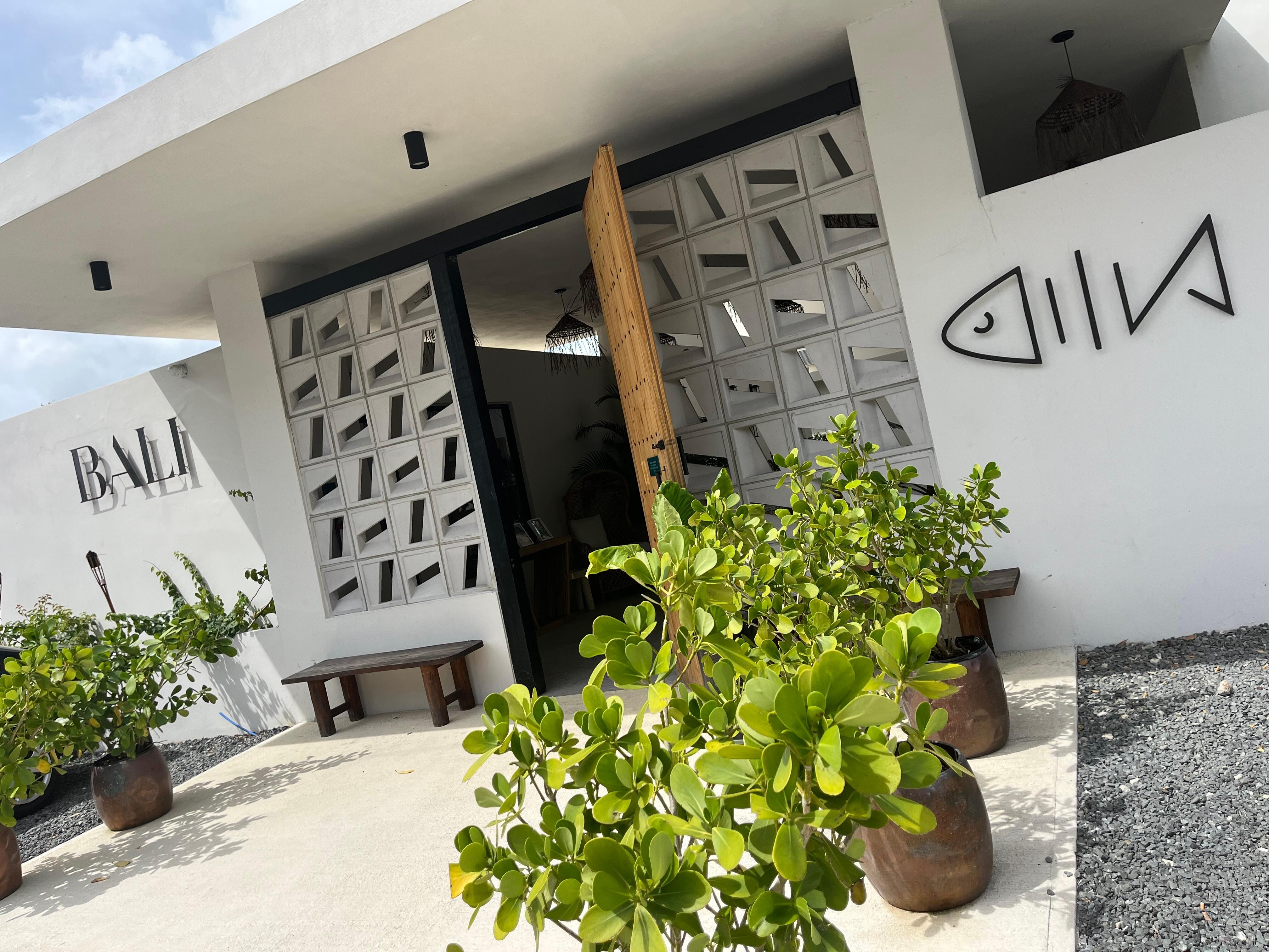 The Front entrance