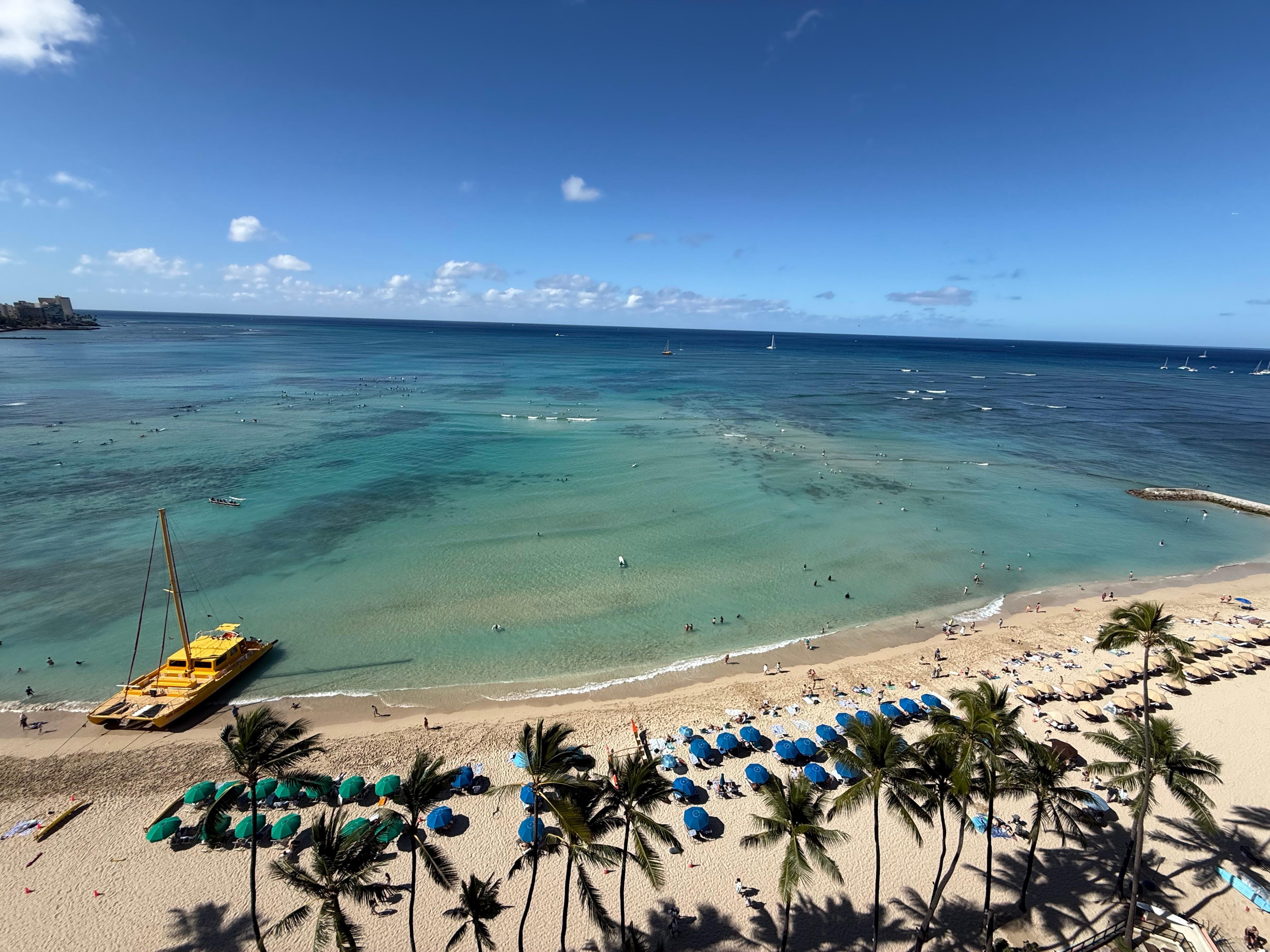 Love the view from our lanai. 