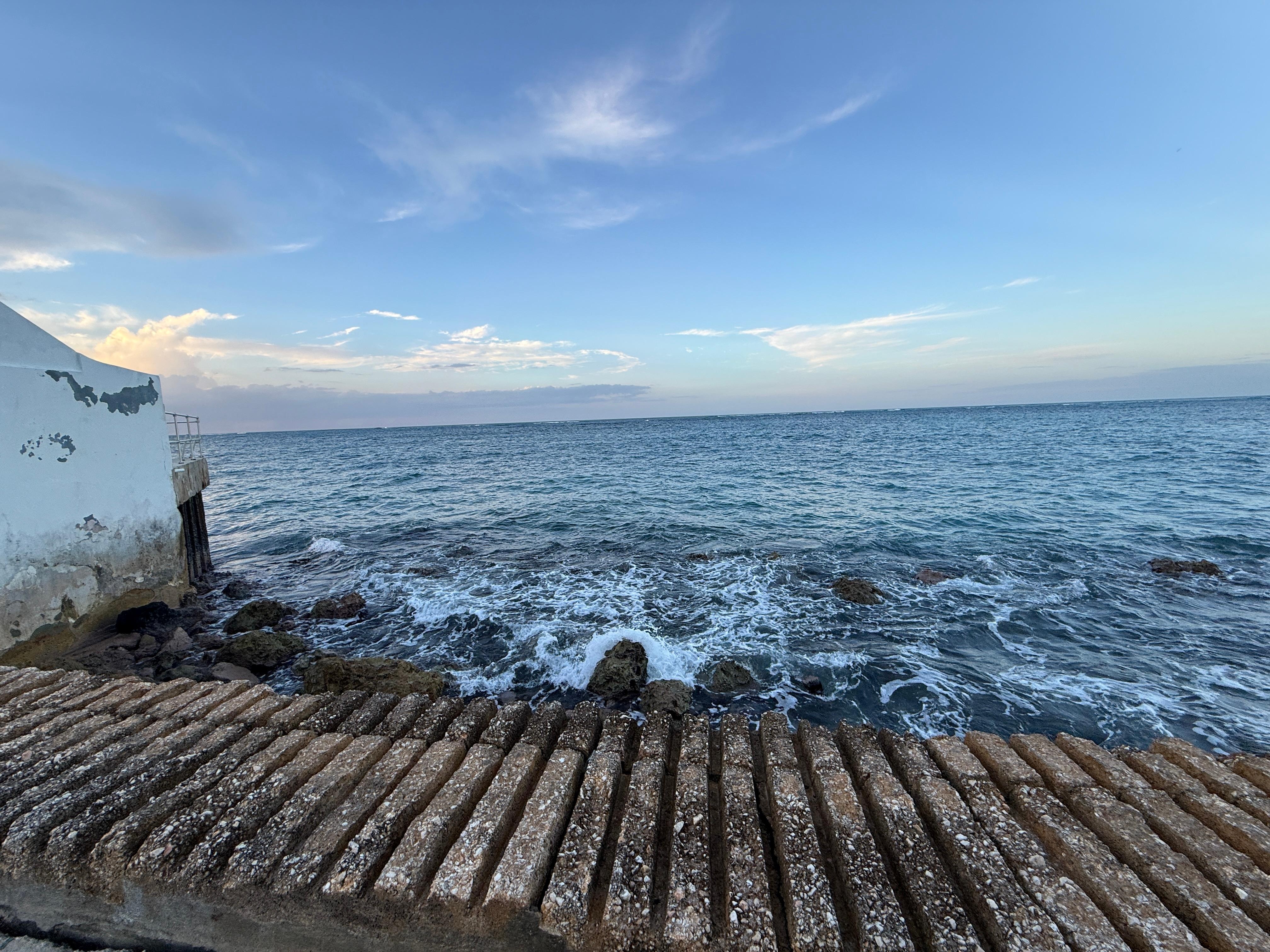 Beach is a short walk