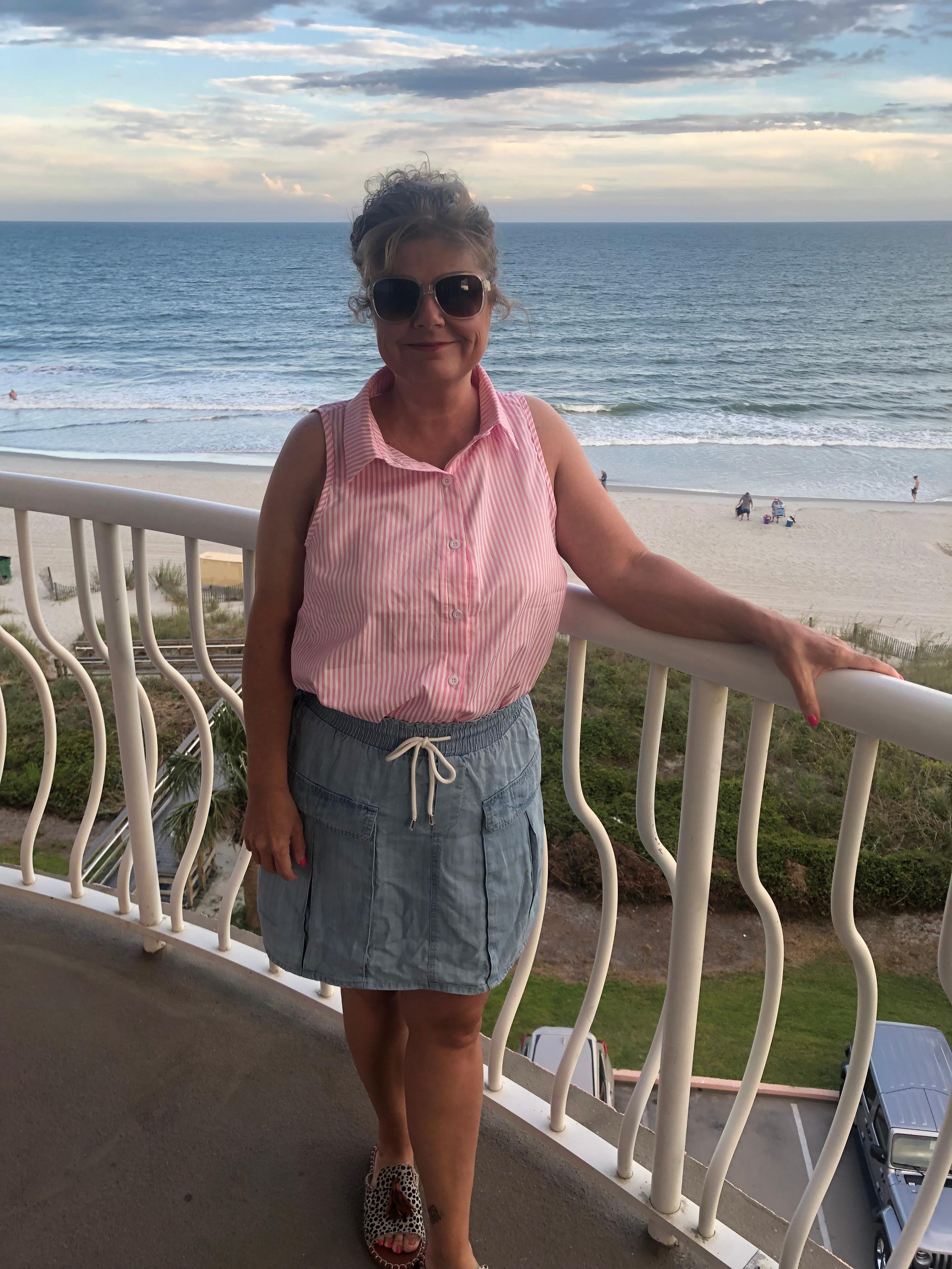 View from the balcony 