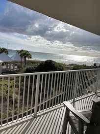 View from our balcony