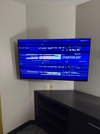 The tvs in the first room