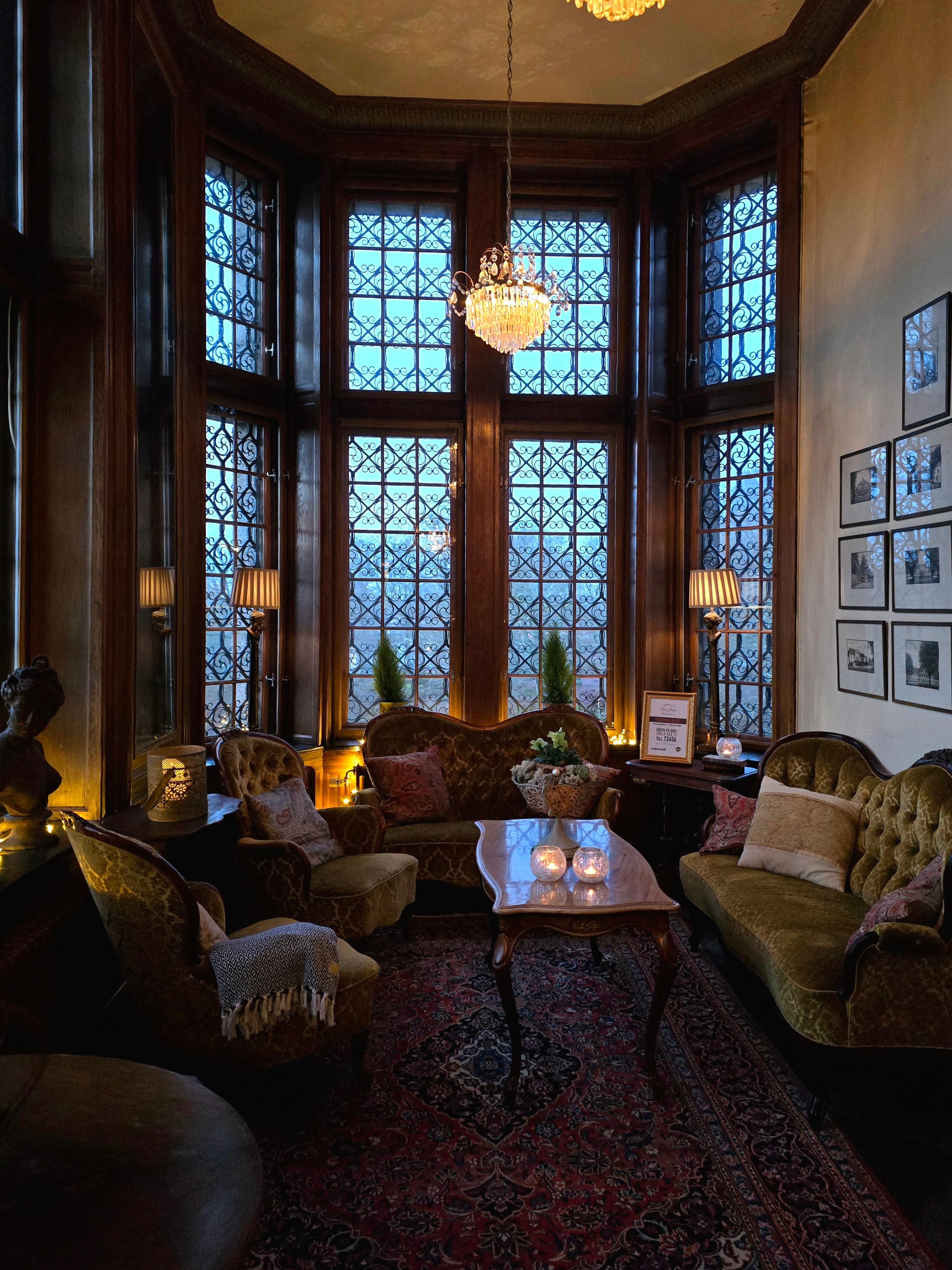 Orangeriet inne på slottet.