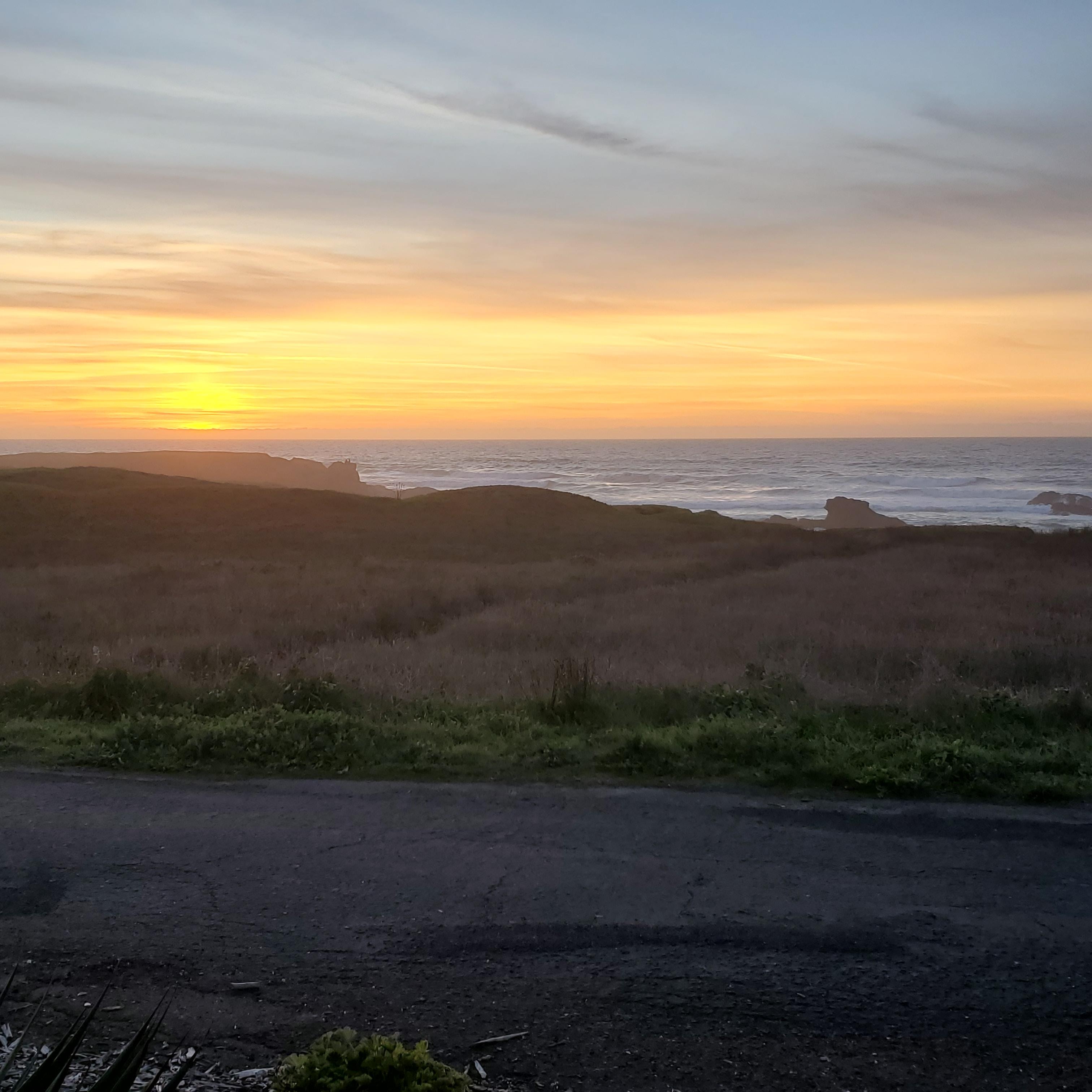 From the outside sitting area of our room.