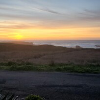 From the outside sitting area of our room.