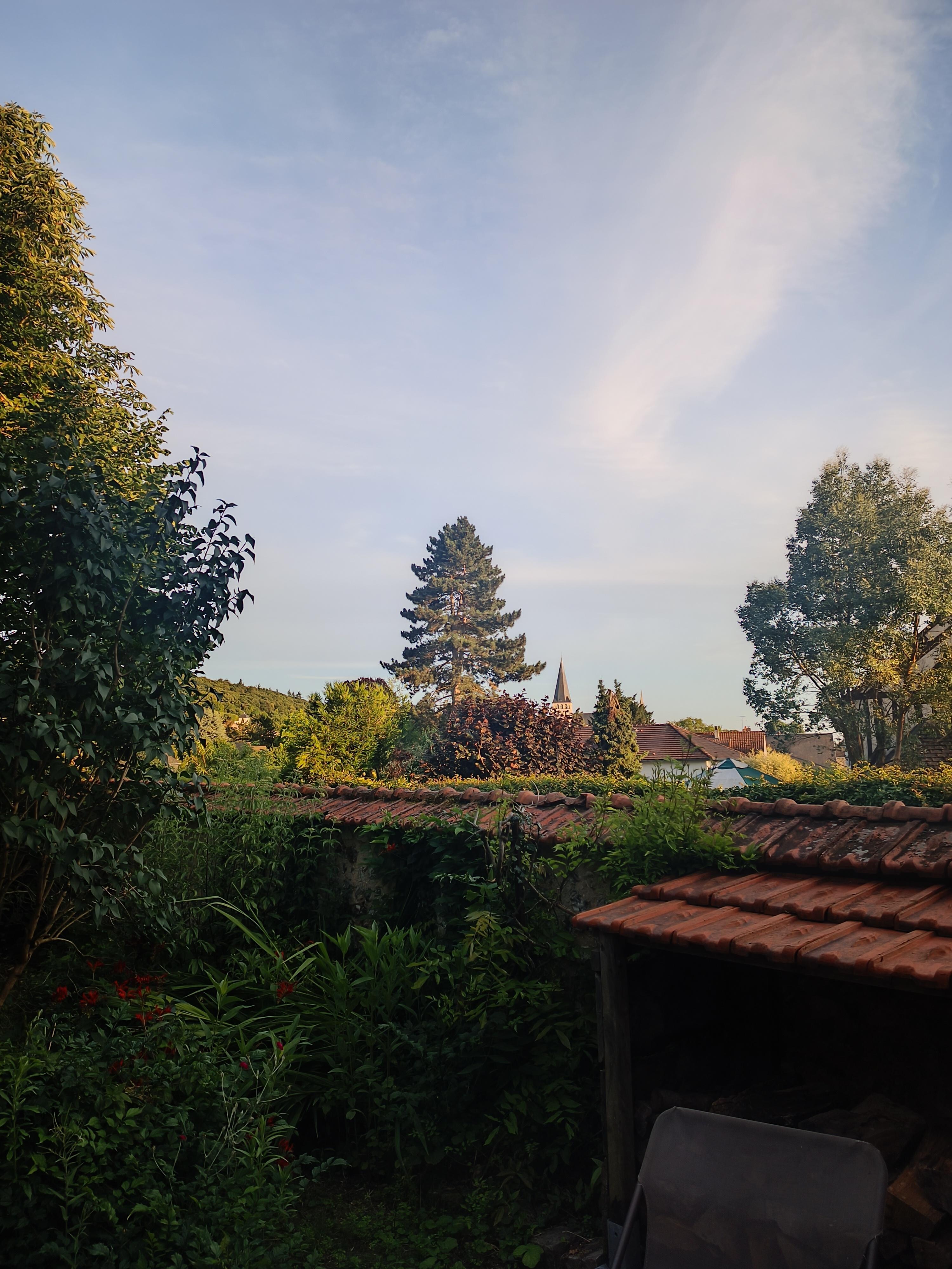 Vue de la chambre mansardée