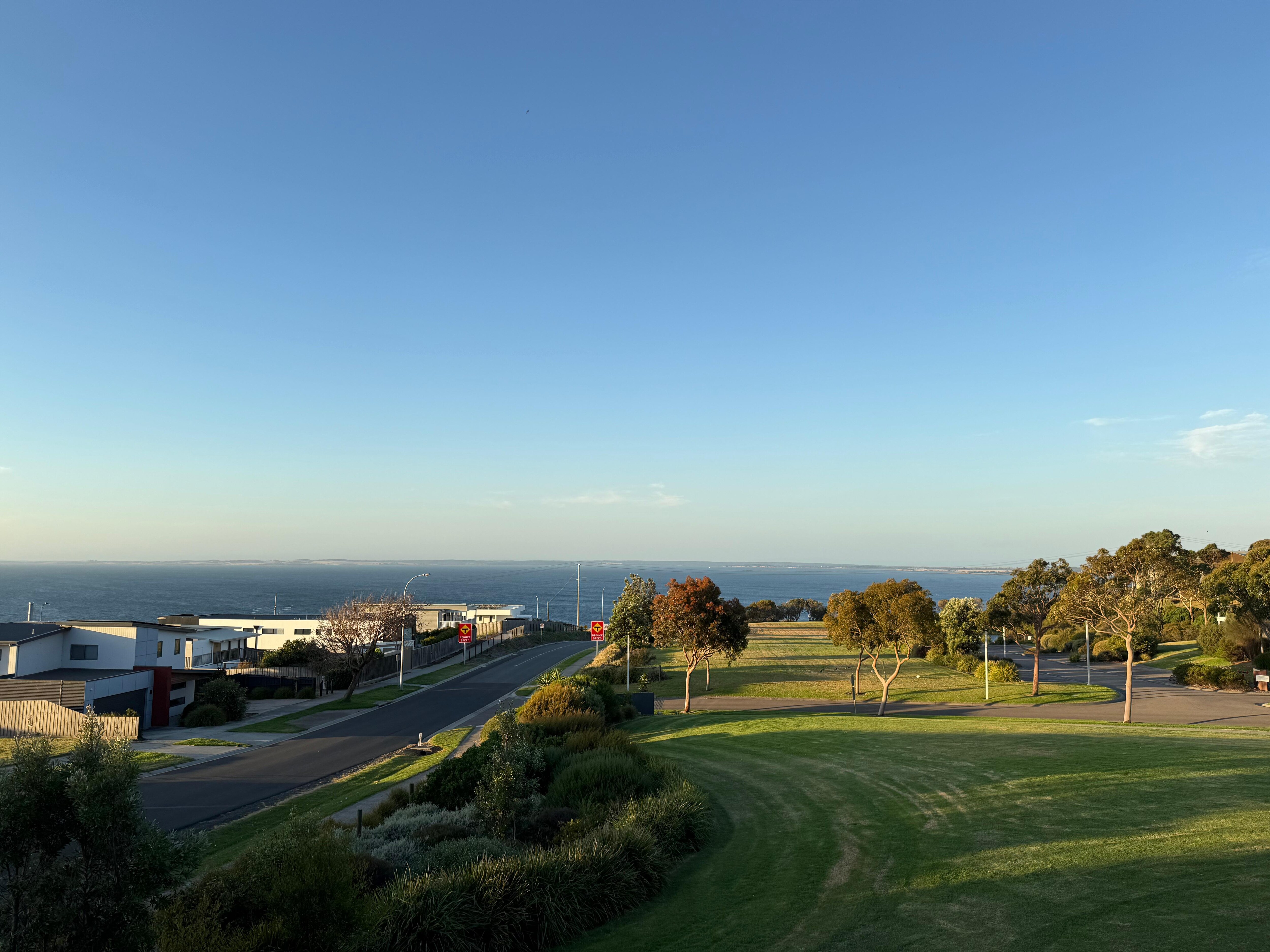 Der Ausblick ist schön