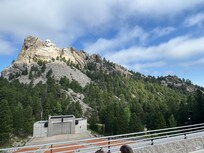 Mount Rushmore (about 45-60 mins away)