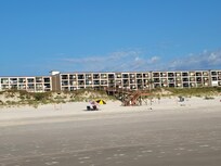 View of complex from beach