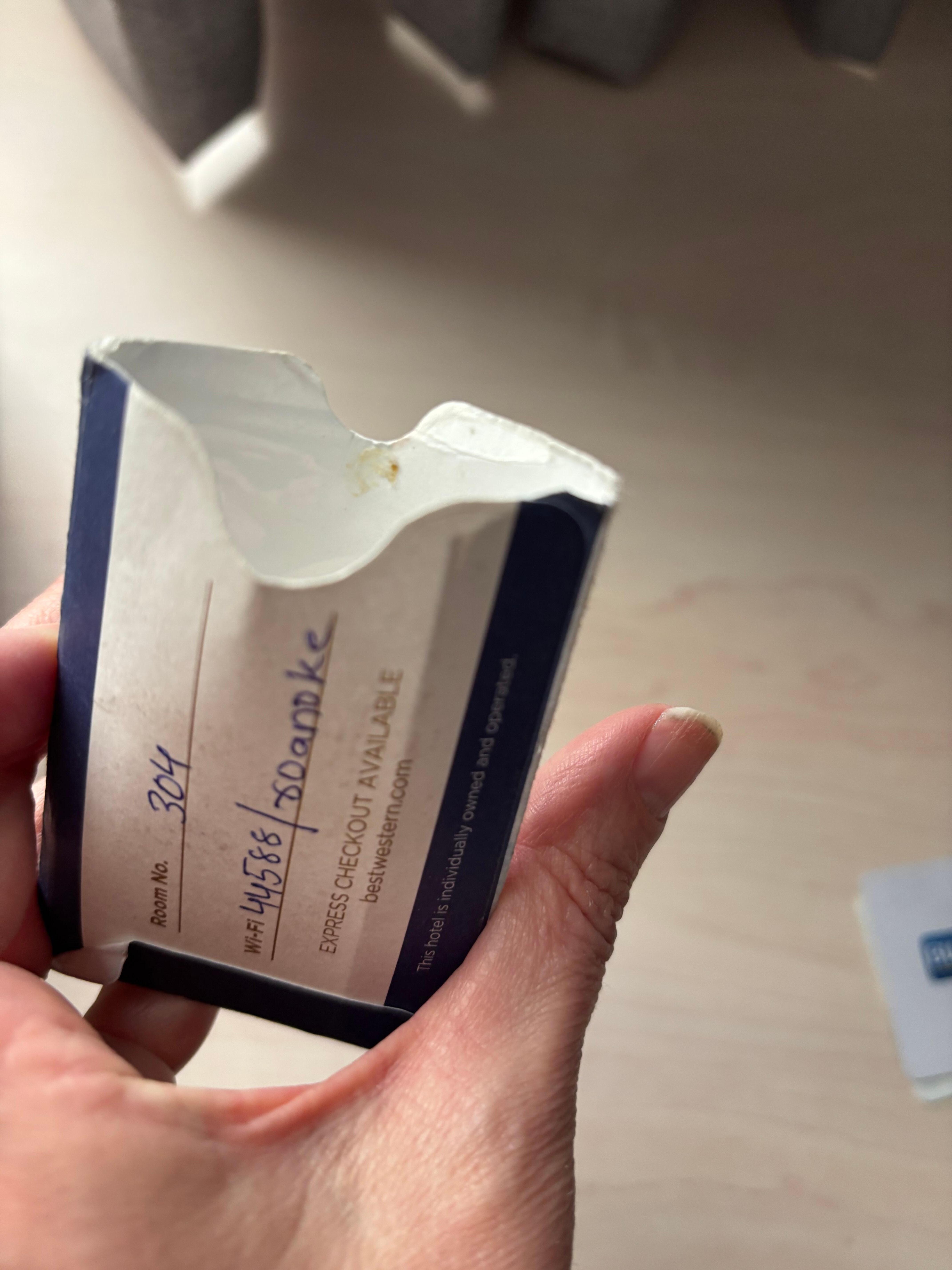 reusing dirty key envelopes
