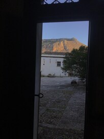 Blick aus der Wohnung