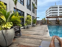 outdoor swimming pool