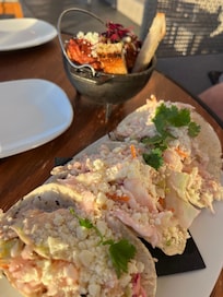 Rooftop appetizers
