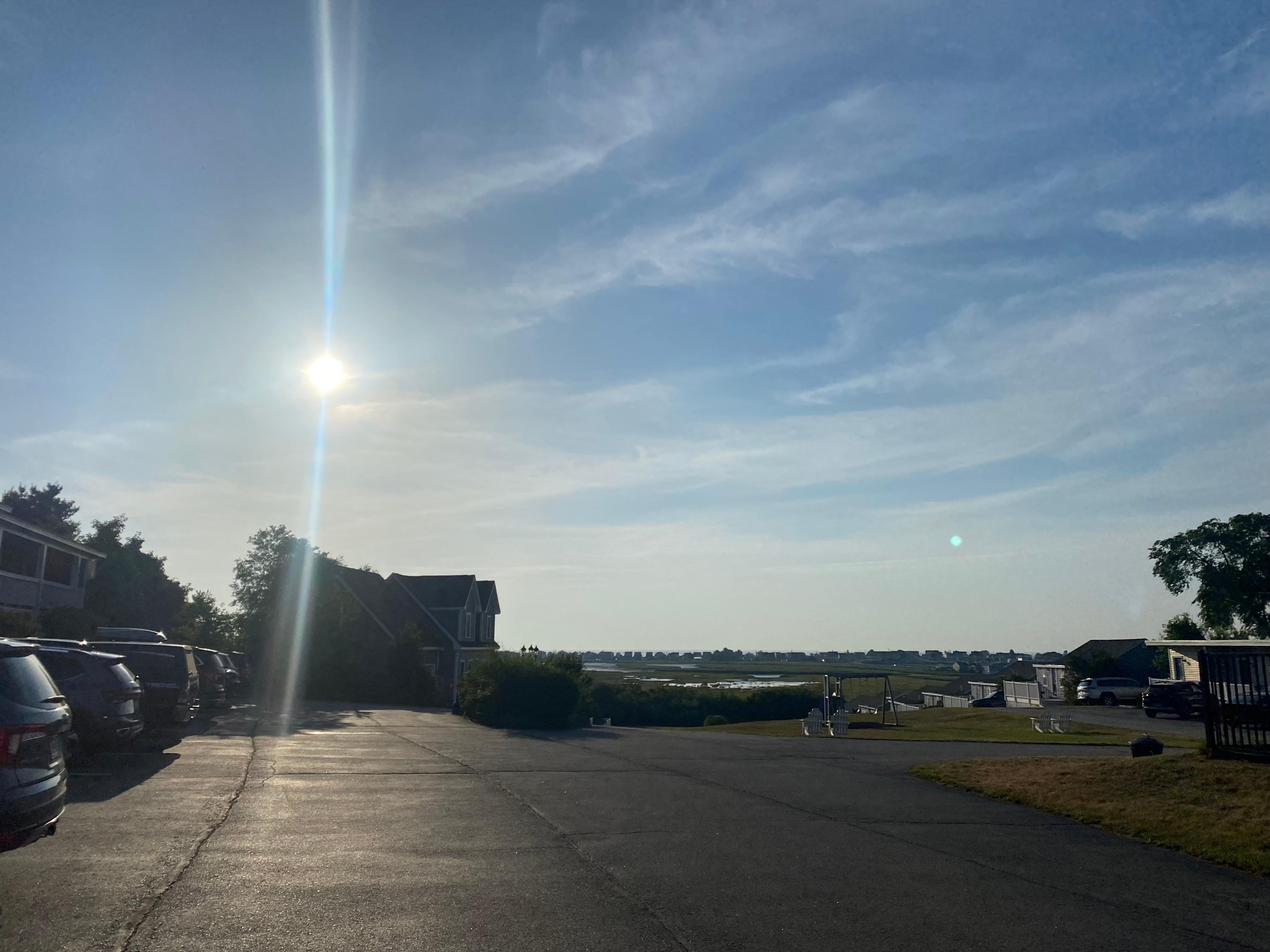 Early morning view - 7 am 