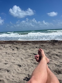 We loved being so close to the beach!