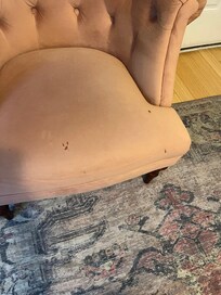 Dirty chair