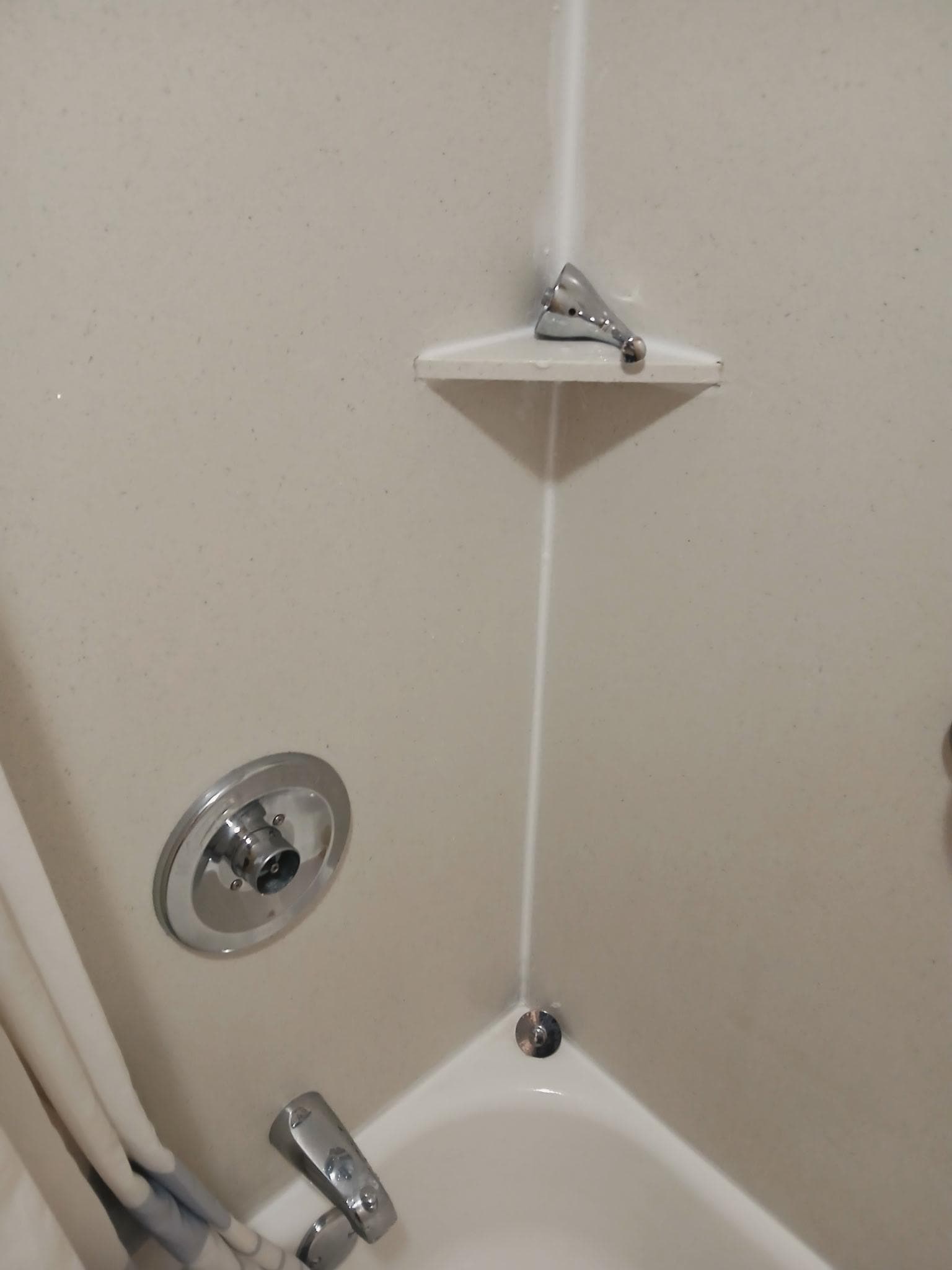 Shower know came off in my hand