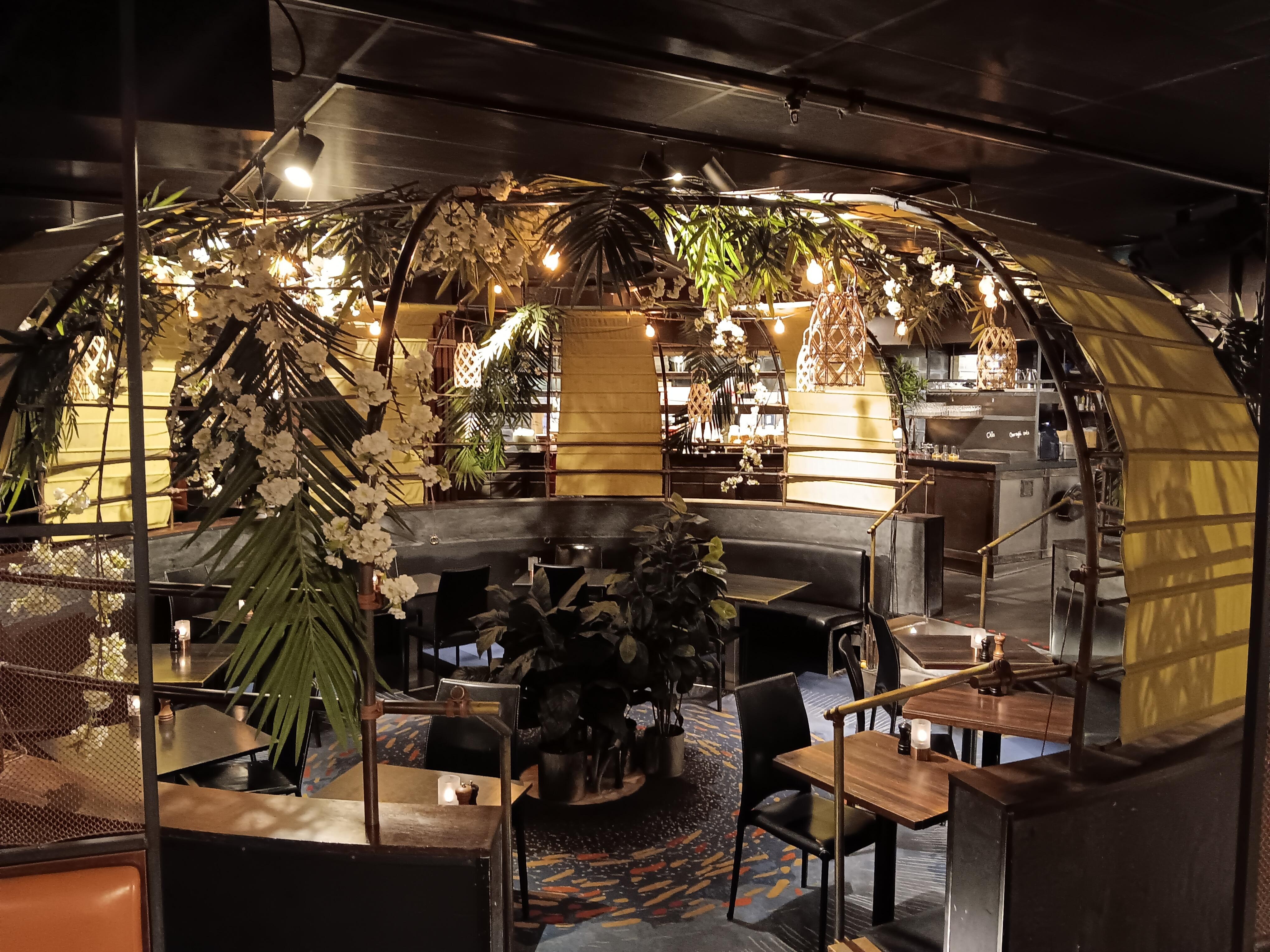 Så fint där frukosten serverades 