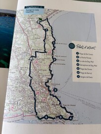 A lovely coast path walk