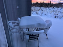 The fresh snowfall was amazing!