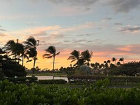 Sunset from condo F1