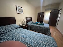 Beds and front door