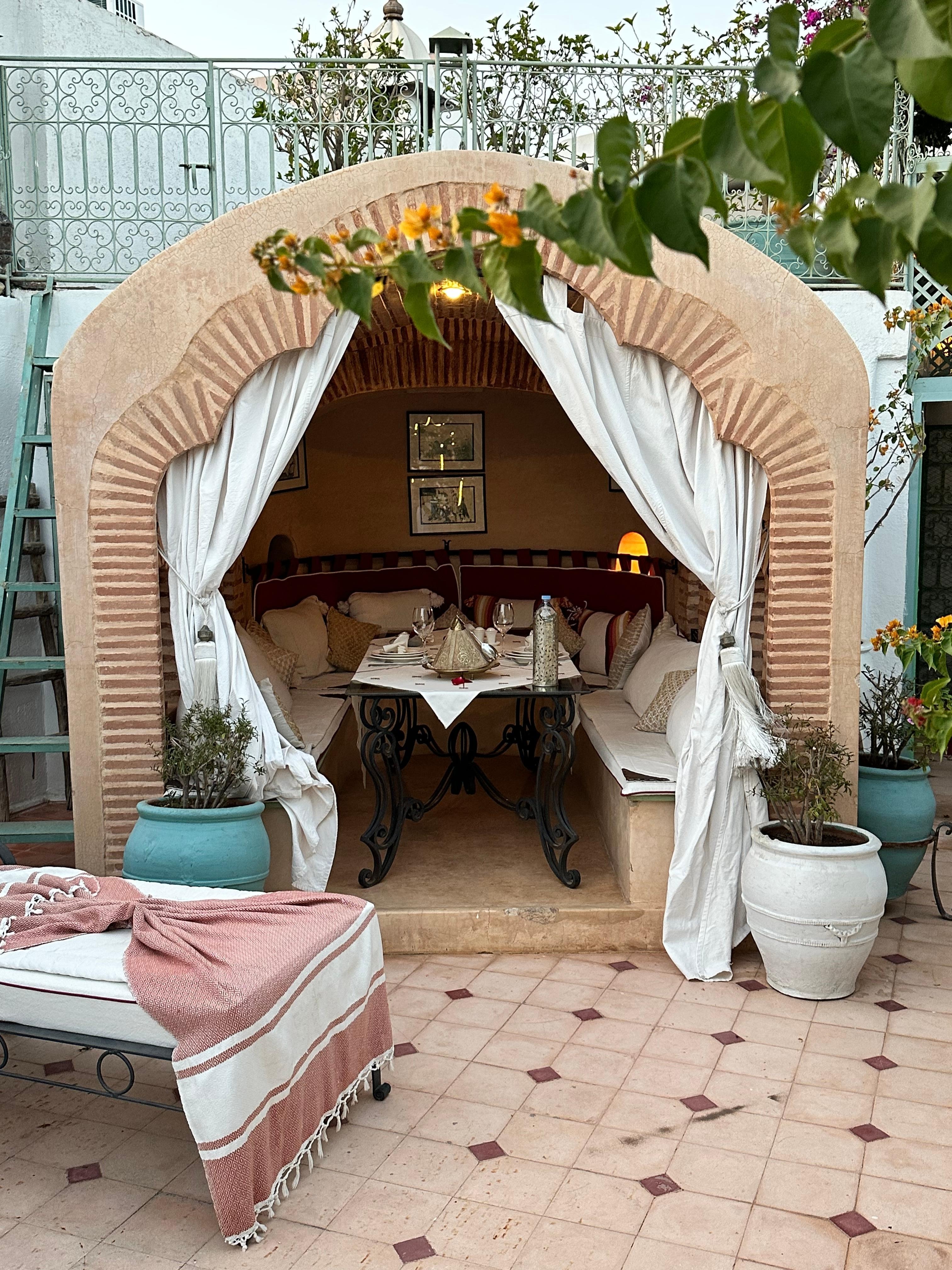 Rooftop terrace for wonderful breakfast