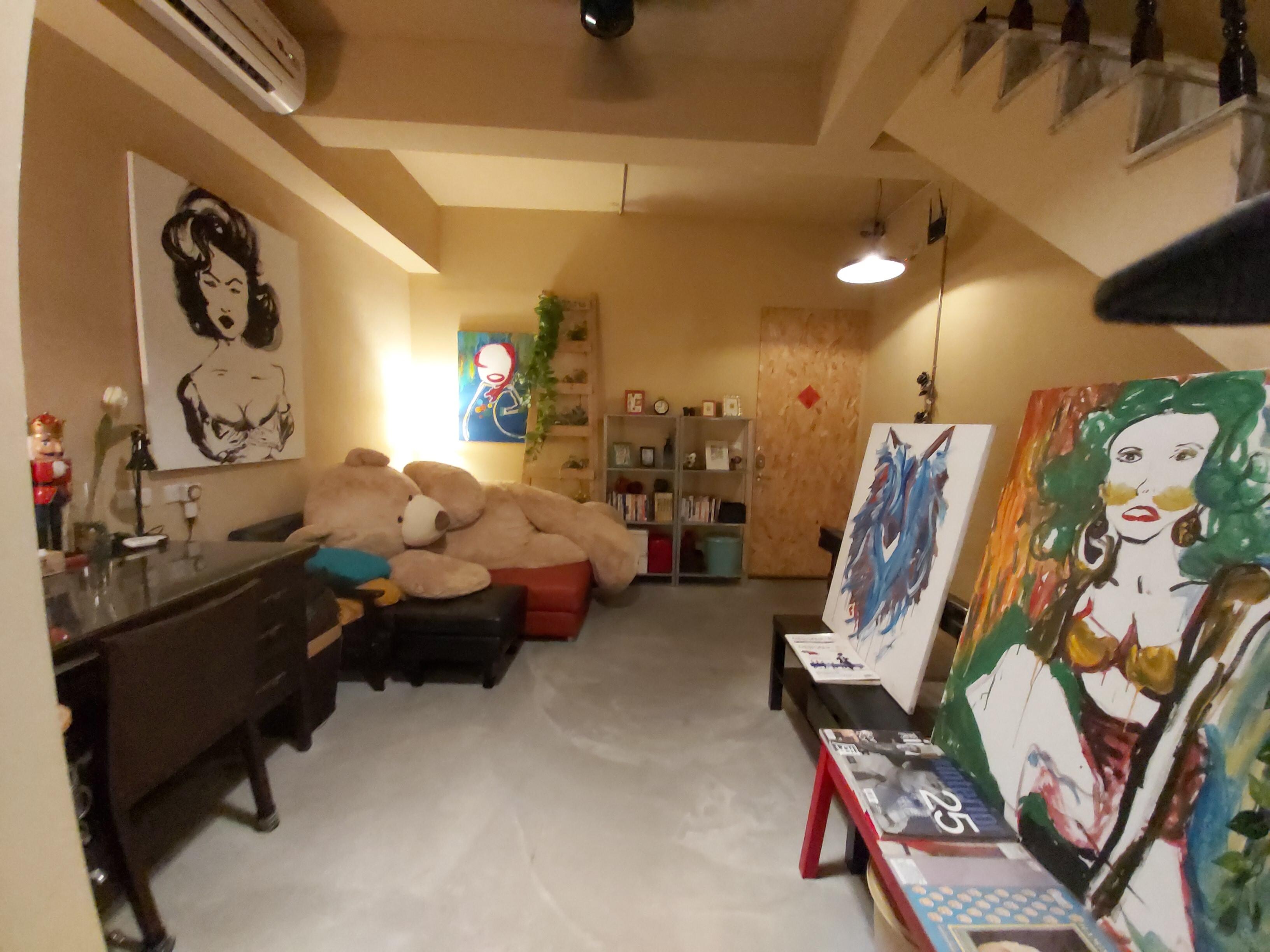 Common area at level 2 outside the bedroom