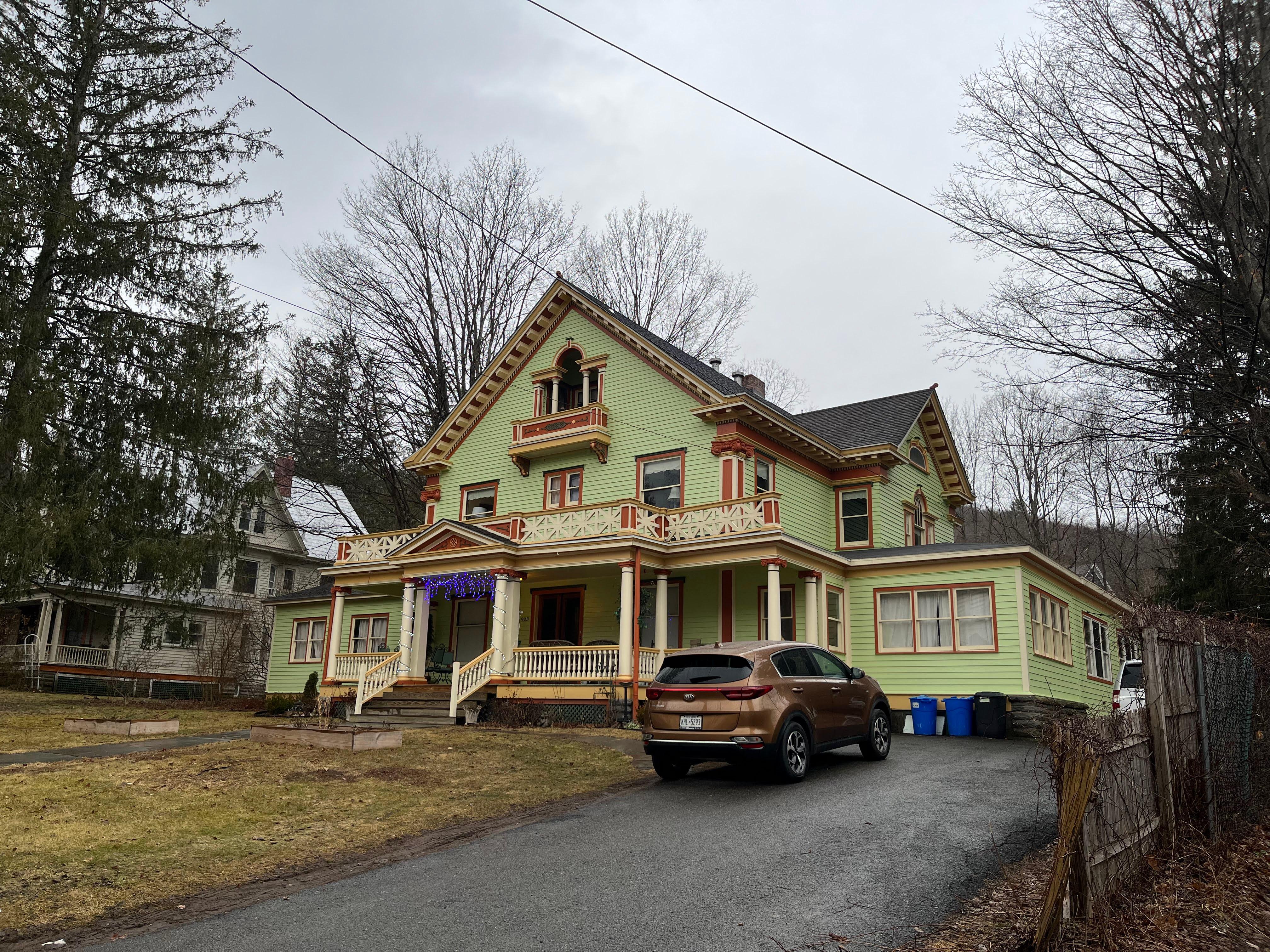 The house from outside