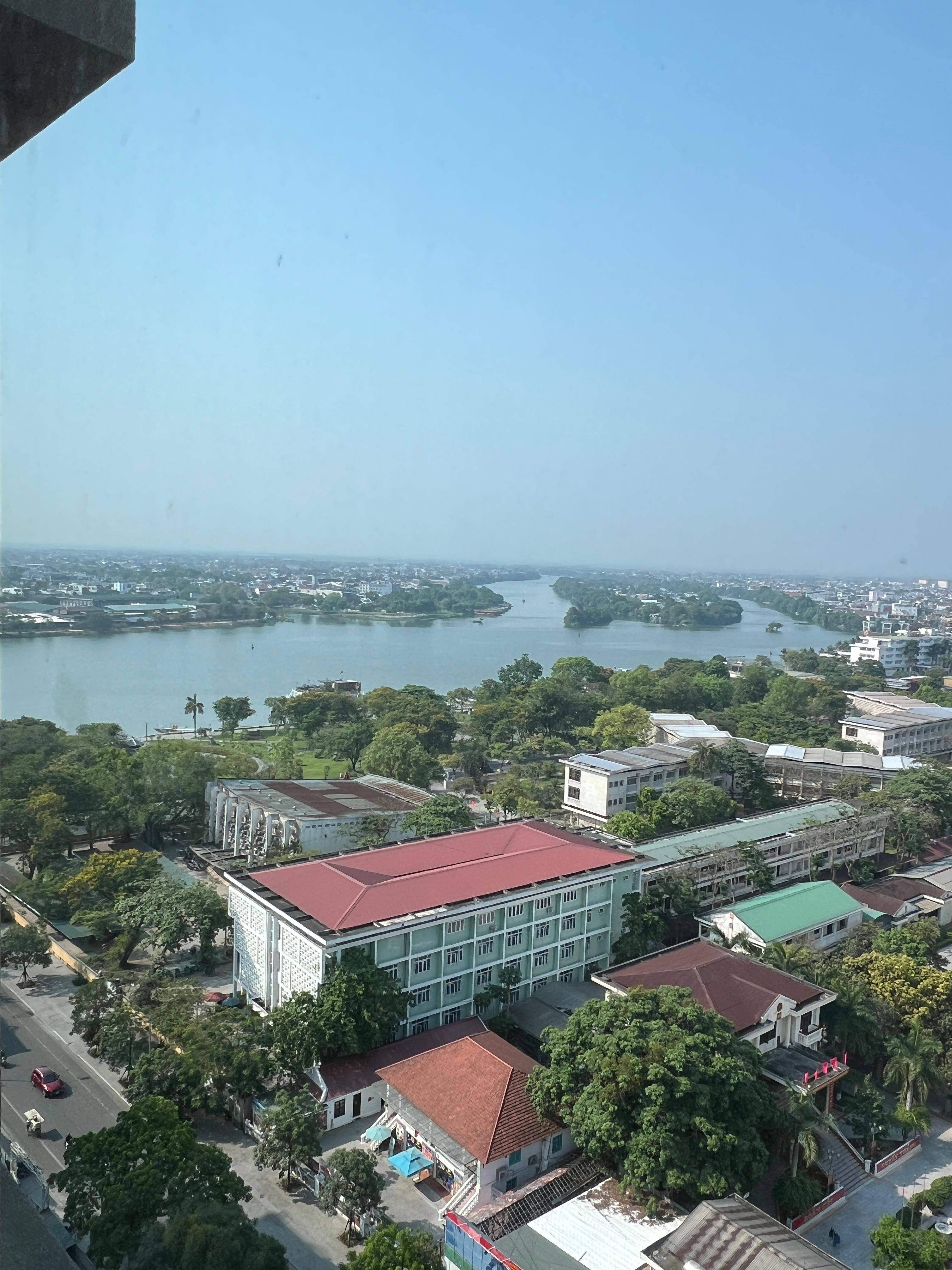 View from the hotel of Perfume River