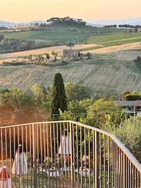 Overlooking the property from the pool