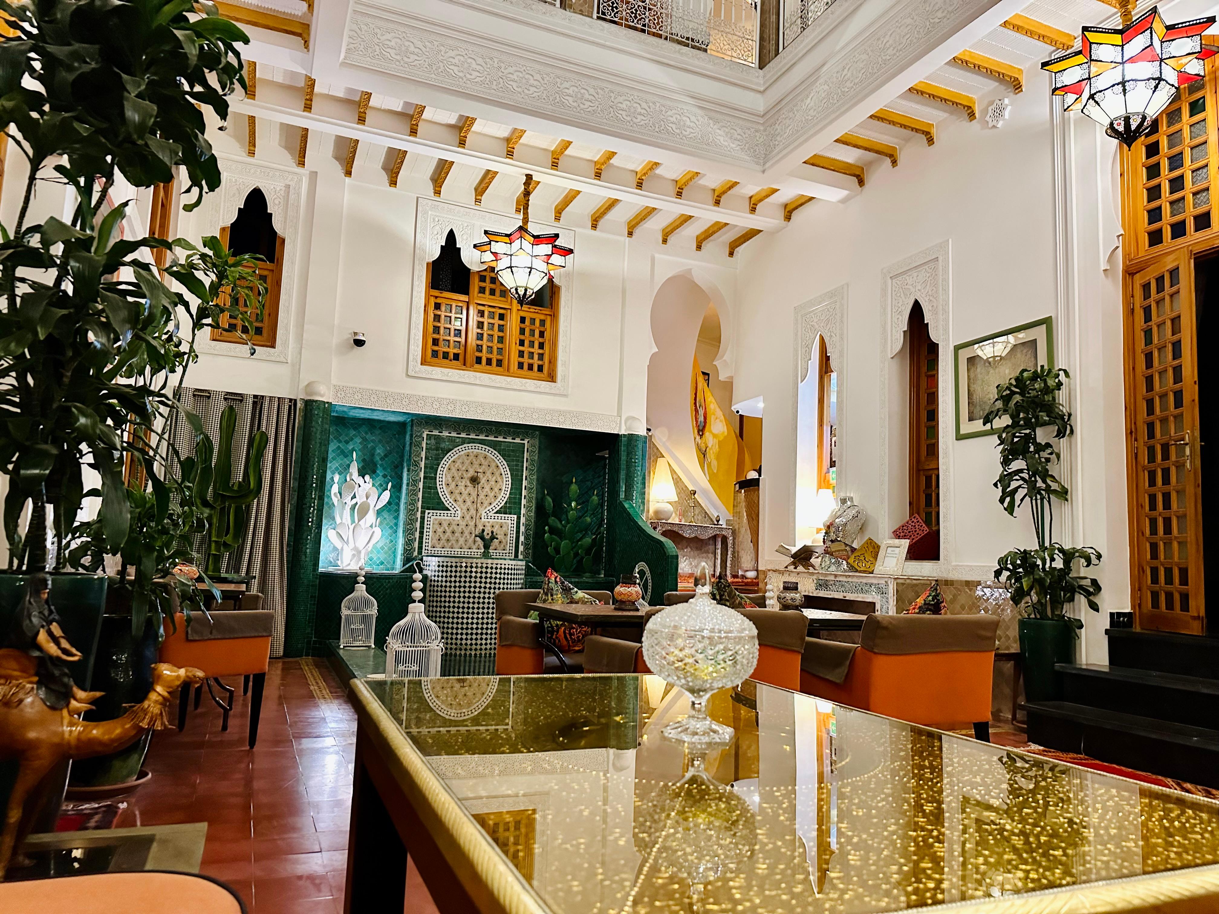 The main lobby