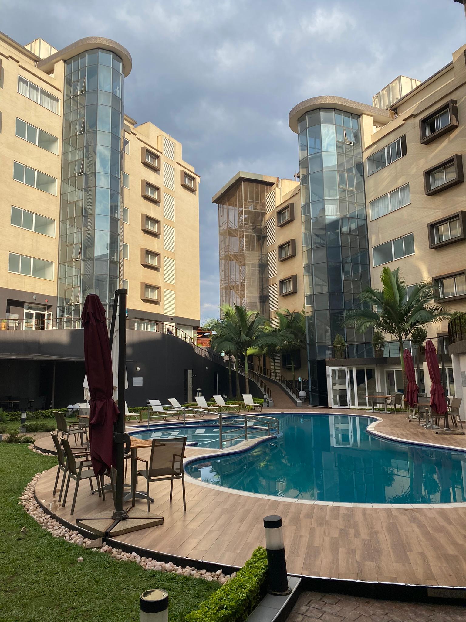 Pool area around the Terrace Bar