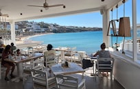 View from the restaurant.
