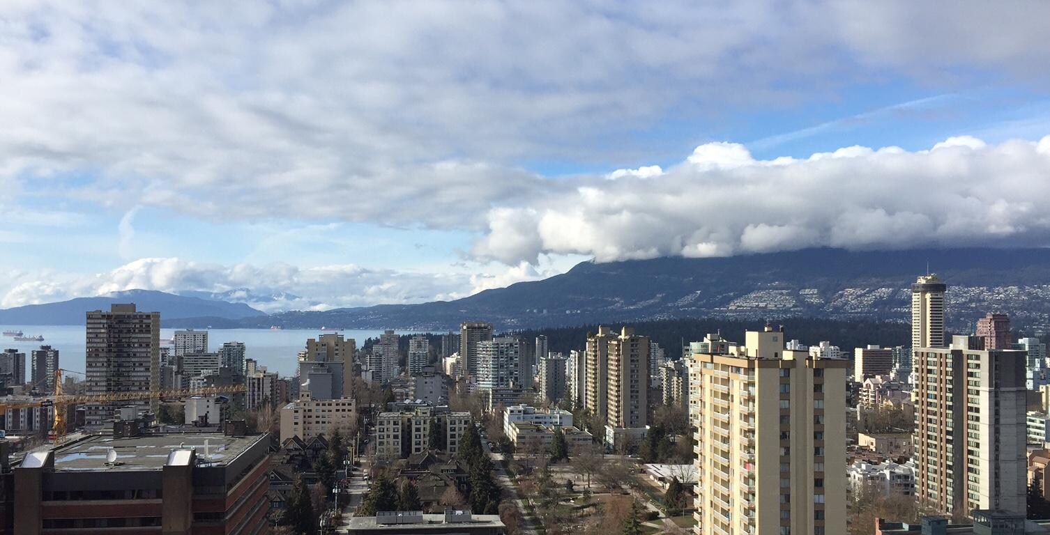 Balcony view.