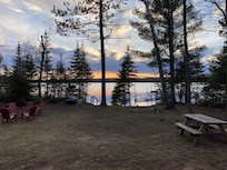Sunset from porch