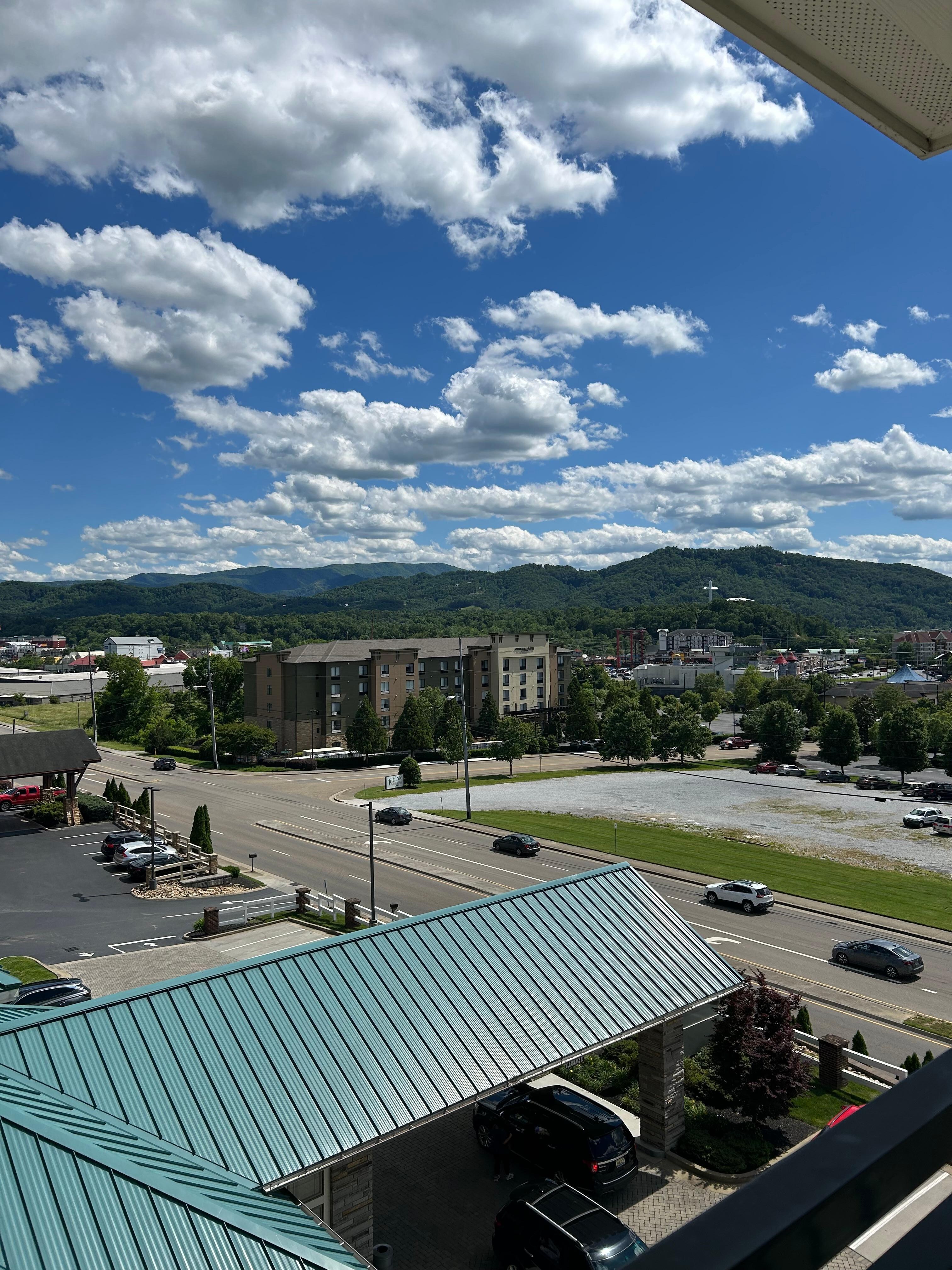 Our view from balcony.