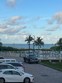 View of oceanfront pool