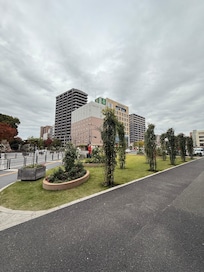 In front of Fukuyama Station