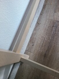 Unclean floor just one area