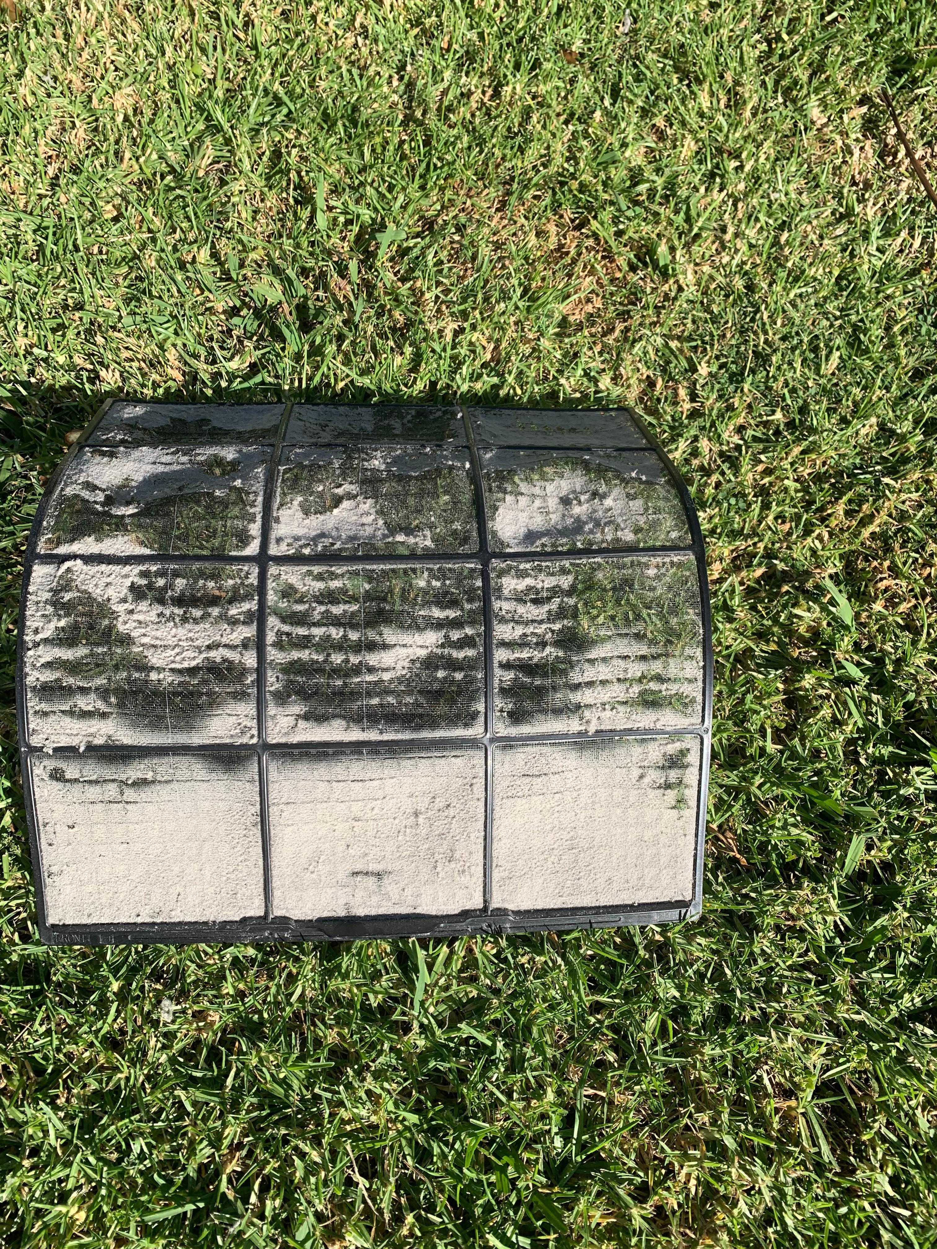 Filter afyer I started cleaning them.