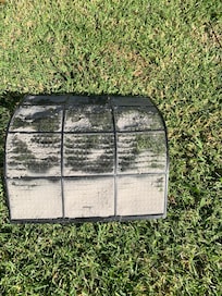 Filter afyer I started cleaning them.