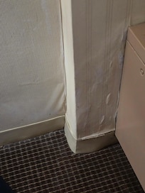 The majority of the walls look like this