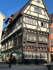 Foto from the square of the hotel.
