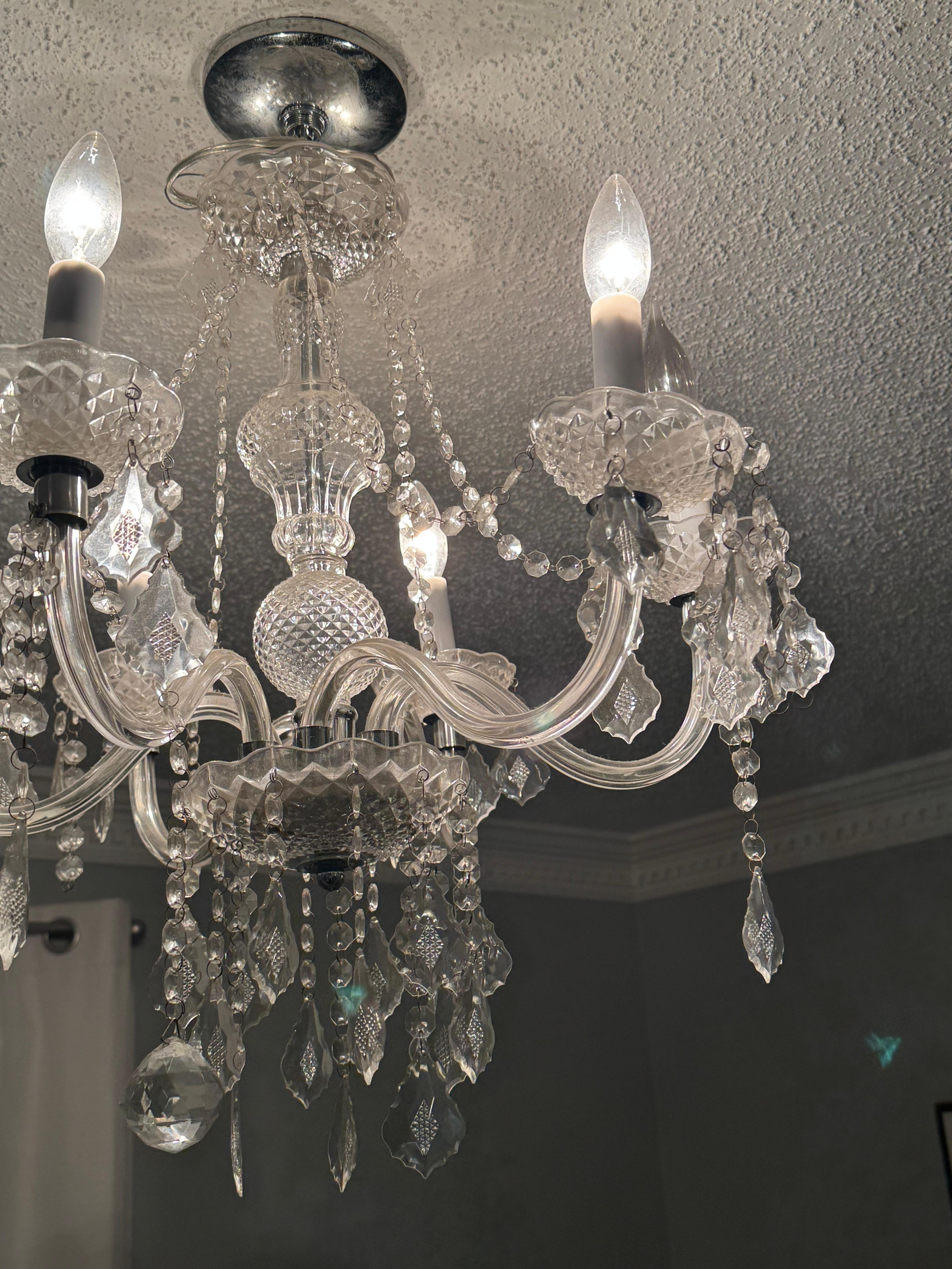 Light bulbs burned out