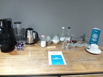 The welcome amenities!