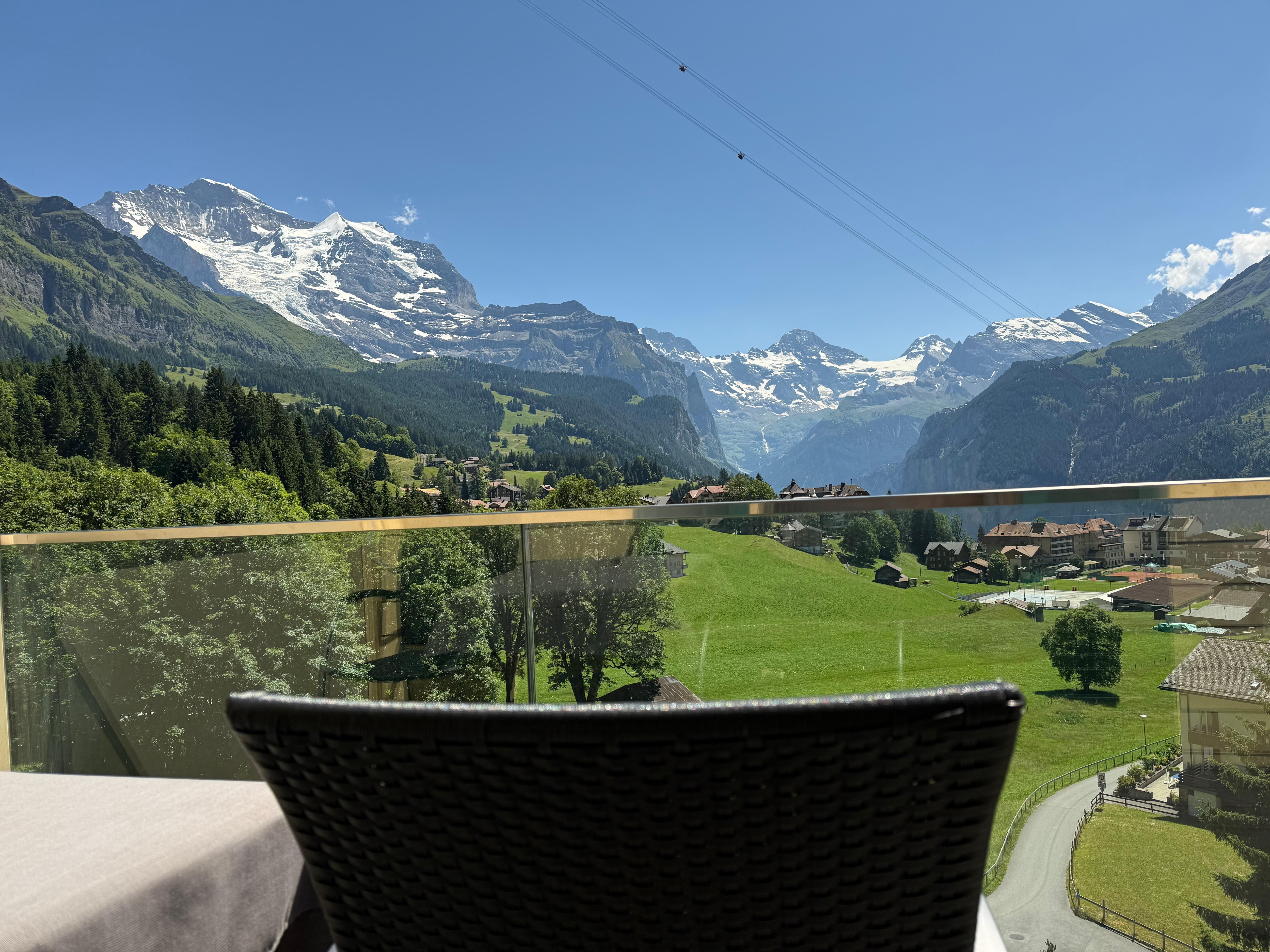 View from balcony