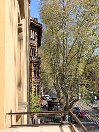 View left on the balcony