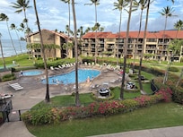 View from the lanai. The sound of the waves was amazing!