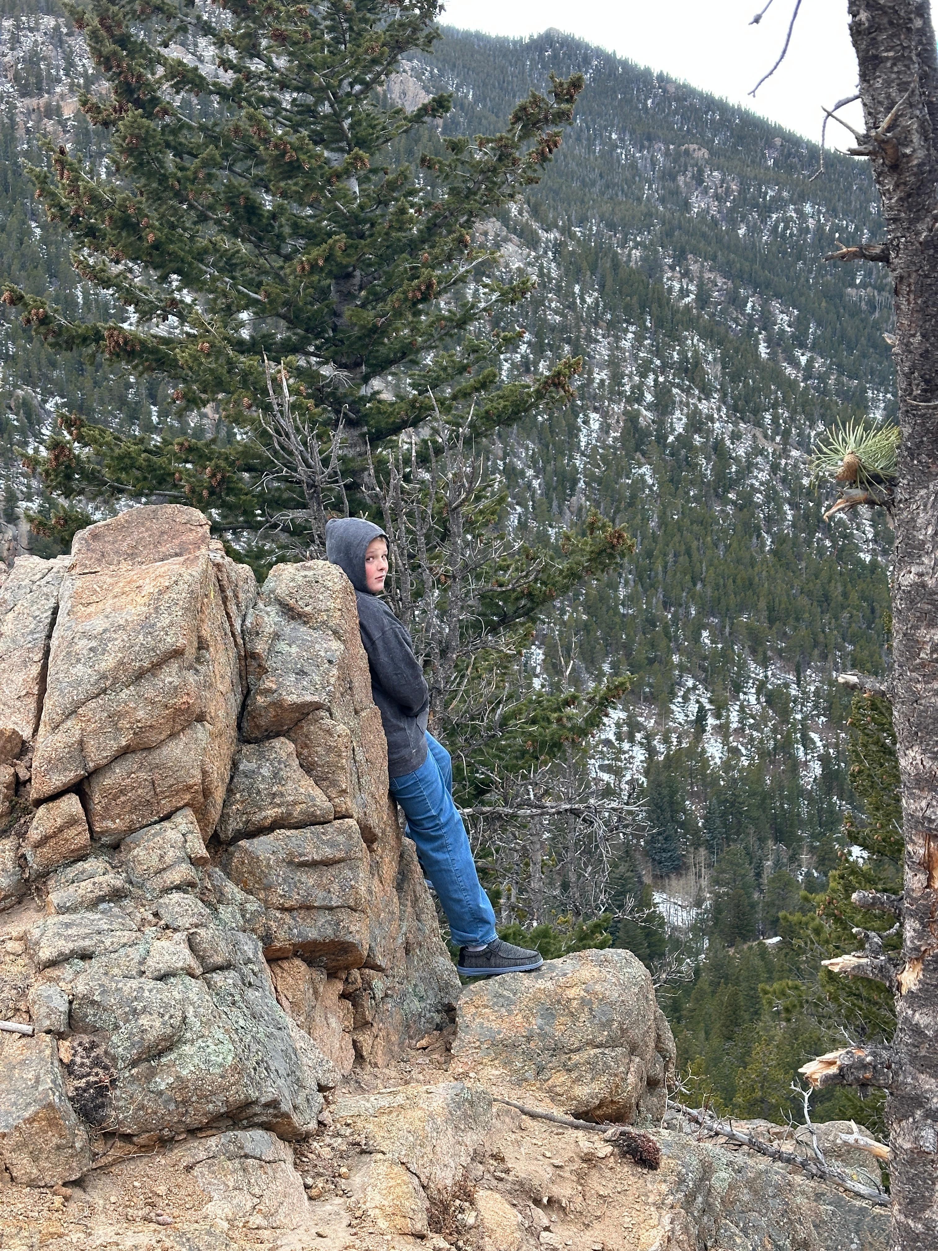 Lily lake a few miles away